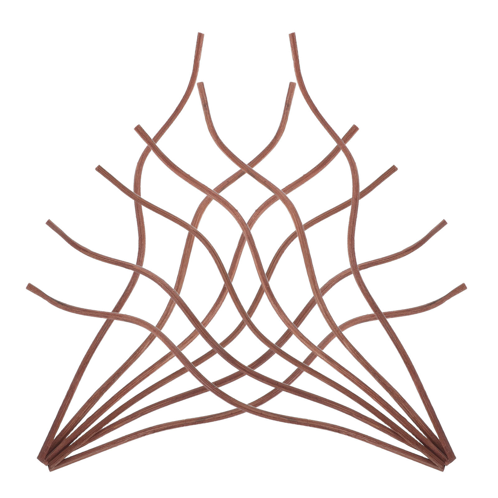 Home Fragrance Reed Diffuser Refill - 50 Buah Stik Diffuser Rotan Bergelombang,