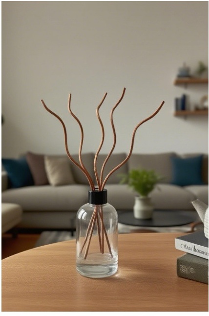 Home Fragrance Reed Diffuser Refill - 20/40 Buah Stik Diffuser Rotan Bergelombang