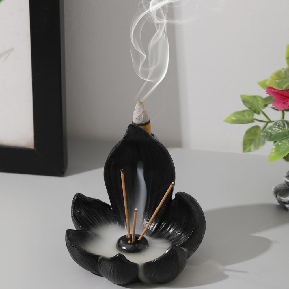 Incense Cone Holder - Tempat Dupa Teratai Resin, Pembakar Dupa