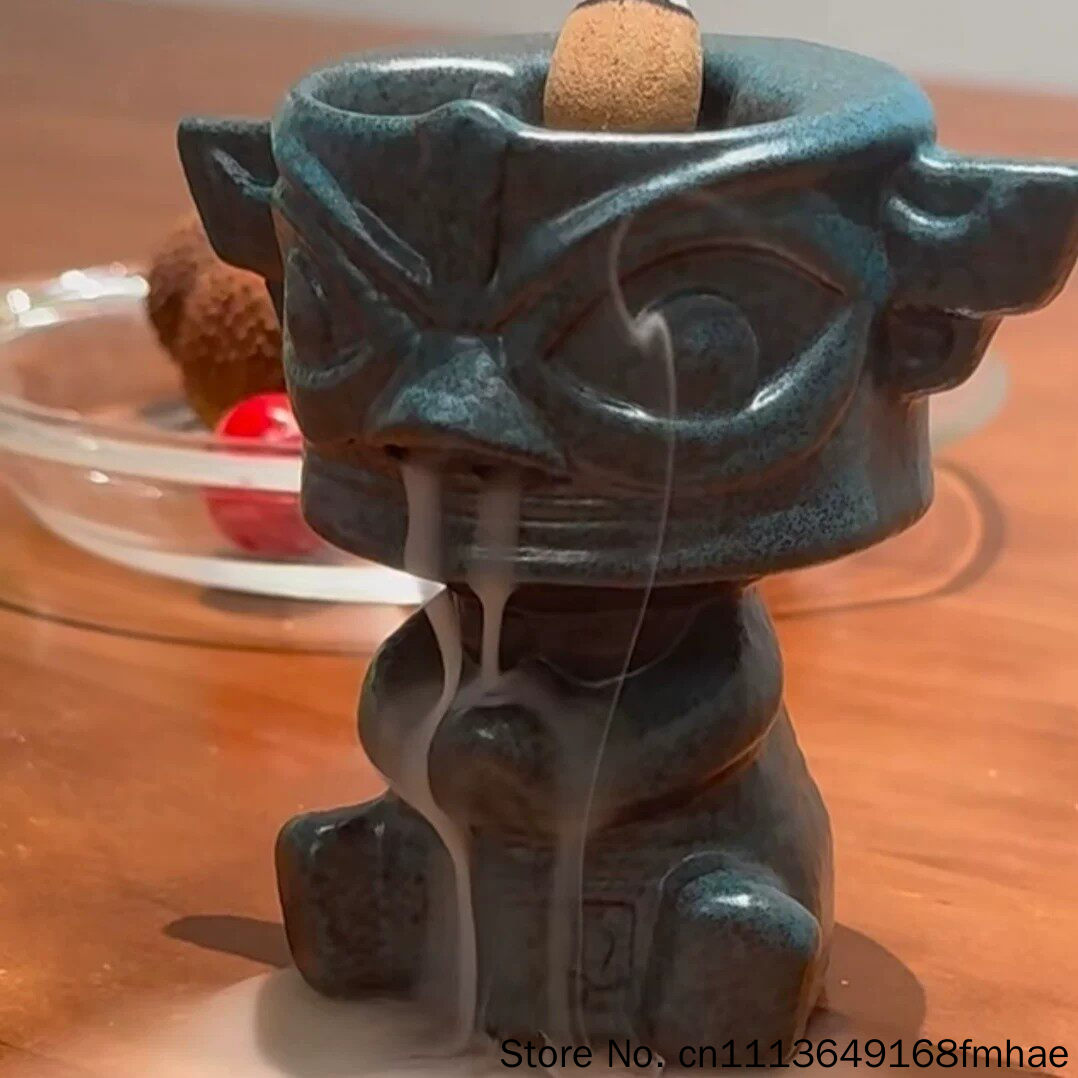 Tempat Dupa Sanxingdui Backflo - Incense Cone Holder ulasan dan harga