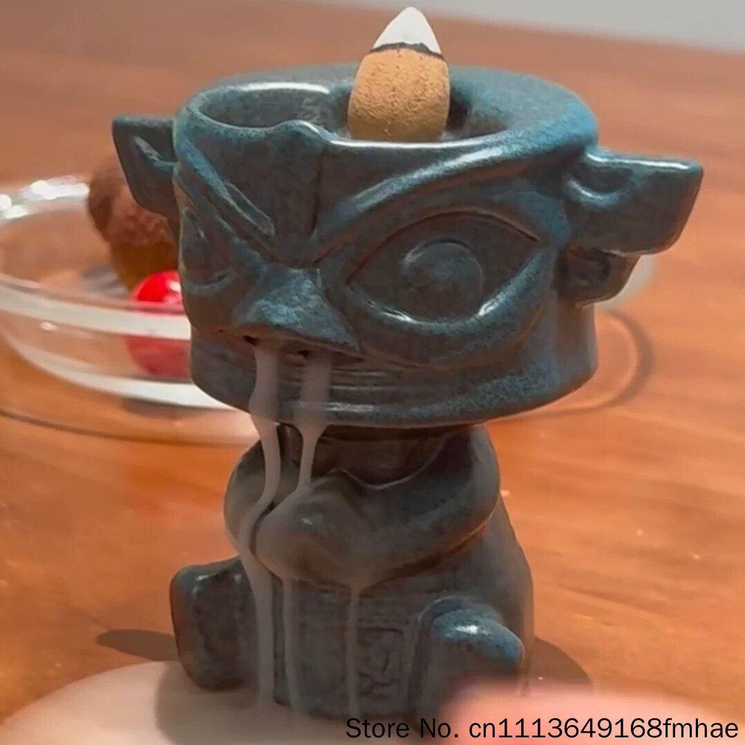 Tempat Dupa Sanxingdui Backflo - Incense Cone Holder ulasan dan harga