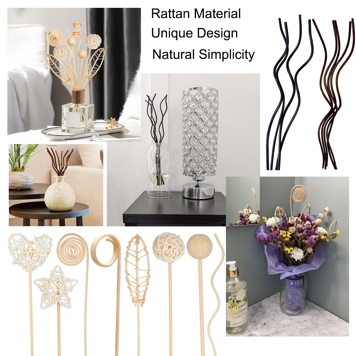5/15 Buah Stik Diffuser Rotan  - Home Fragrance Reed Diffuser Refill ulasan dan harga