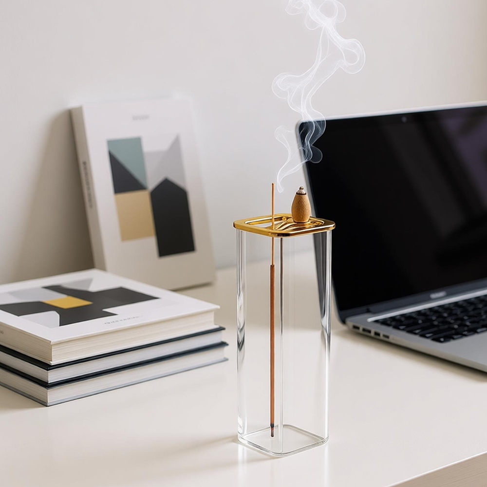 Pembakar Dupa Ganda Logam & Ka - Incense Cone Holder ulasan dan harga