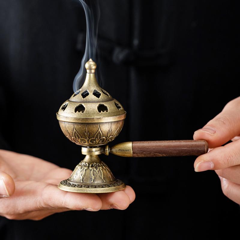 Pembakar Dupa Putar Genggam, T - Incense Cone Holder ulasan dan harga