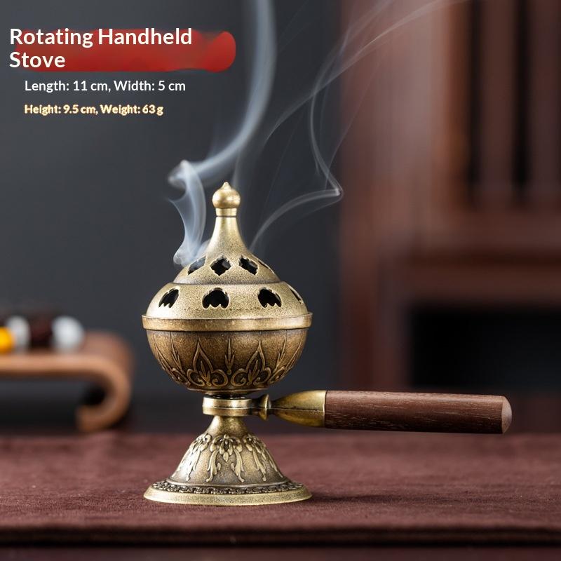 Pembakar Dupa Putar Genggam, T - Incense Cone Holder ulasan dan harga
