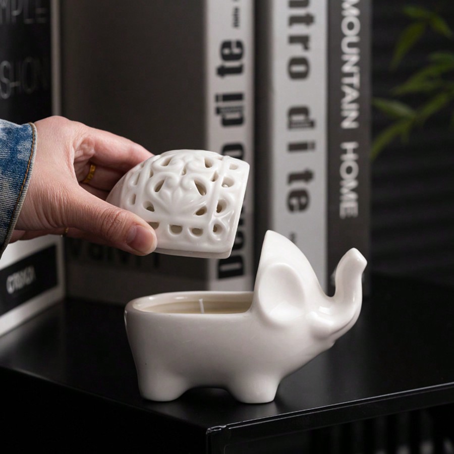 Pemanas Lilin Aromaterapi Kera - Wax Melt Burner ulasan dan harga