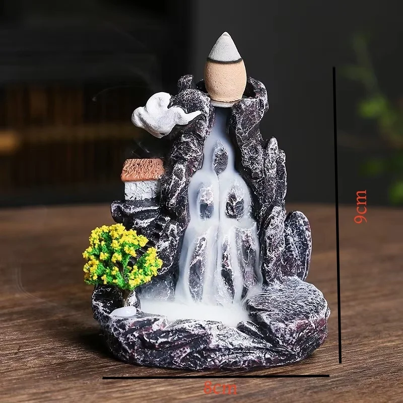 Tempat Dupa Air Terjun dengan  - Incense Cone Holder ulasan dan harga