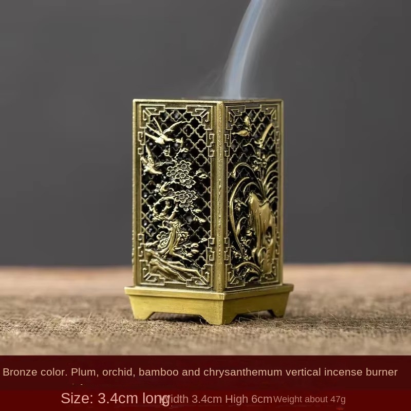 Pembakar Dupa Vertikal Persegi - Incense Cone Holder ulasan dan harga