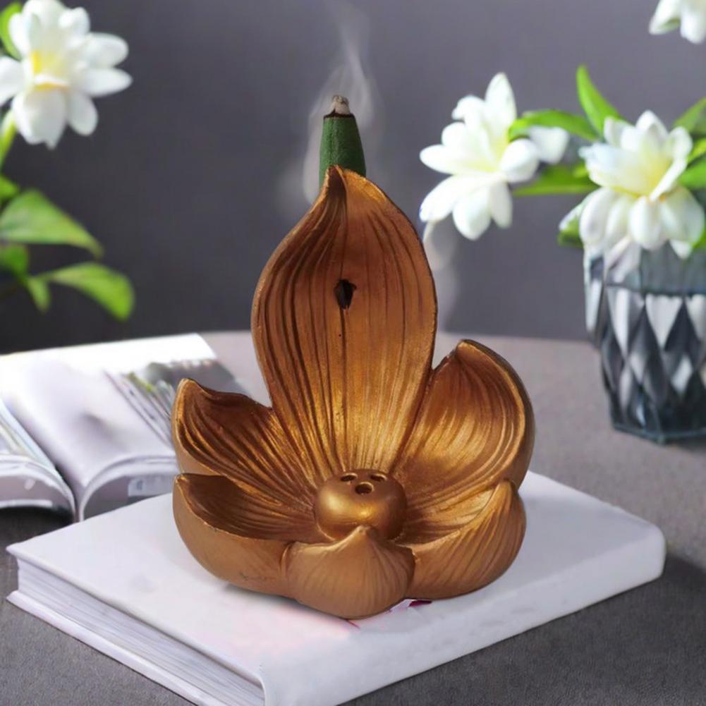 Tempat Dupa Lotus untuk Meja,  - Incense Cone Holder ulasan dan harga