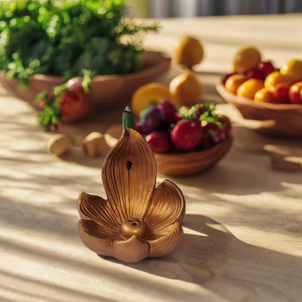 Tempat Dupa Teratai Resin, Pem - Incense Cone Holder ulasan dan harga